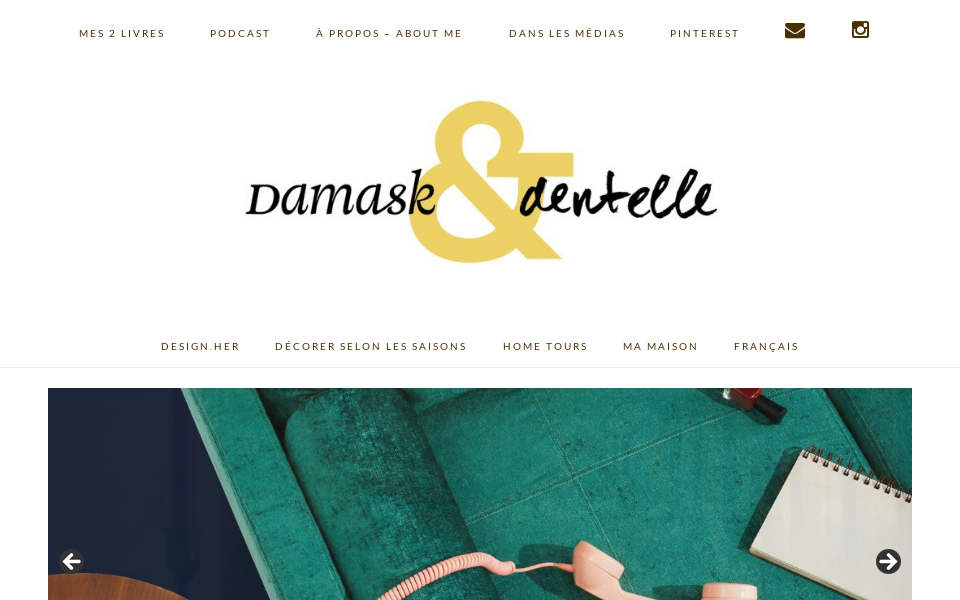 damasketdentelle.com/ screen capture