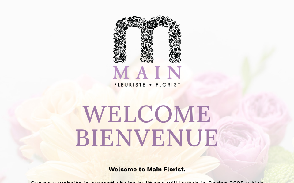 mainflorist.com/ screen capture