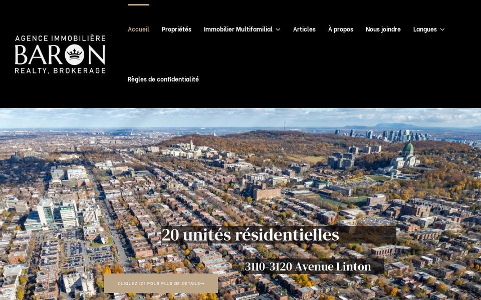 twitter.com/#!/ImmobilierBaron screen capture