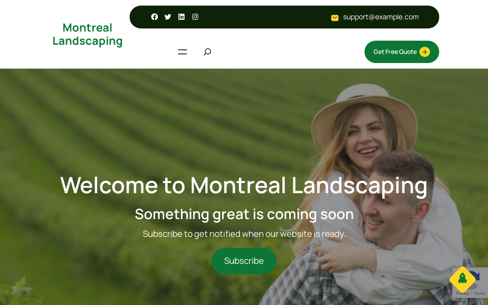 montreallandscaping.ca/ screen capture