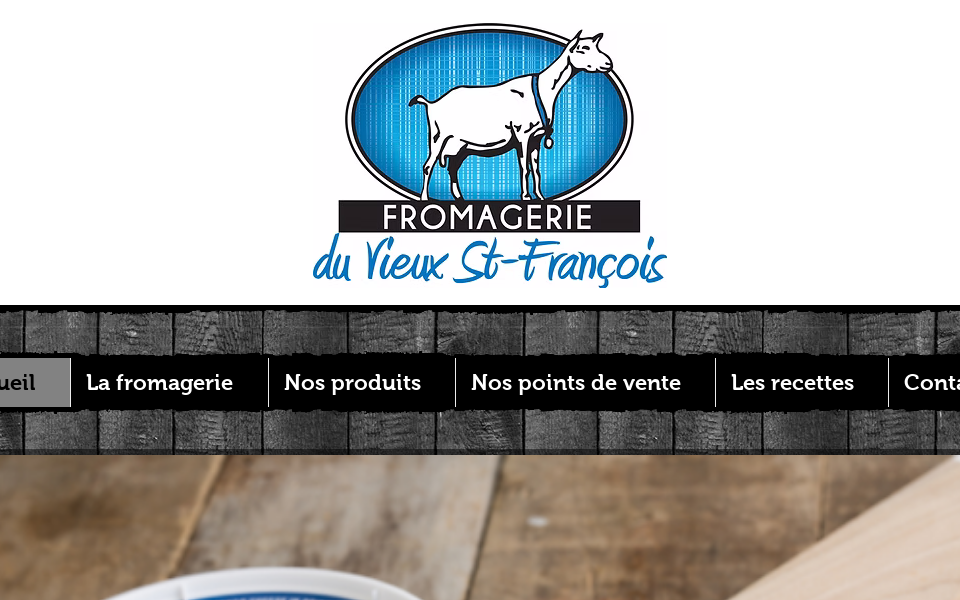 www.lafromagerieduvieuxstfrancois.com/ screen capture