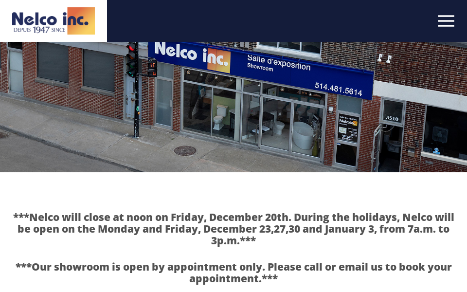 www.nelco.ca/ screen capture