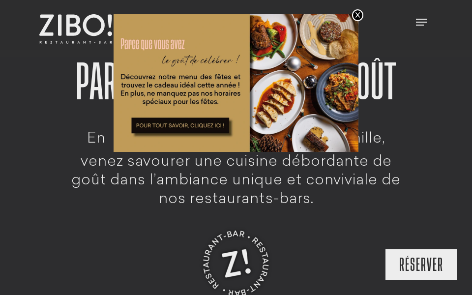 www.restaurantszibo.com/ screen capture