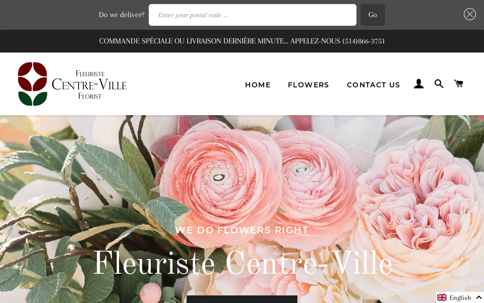 fleuristecentreville.com/ screen capture