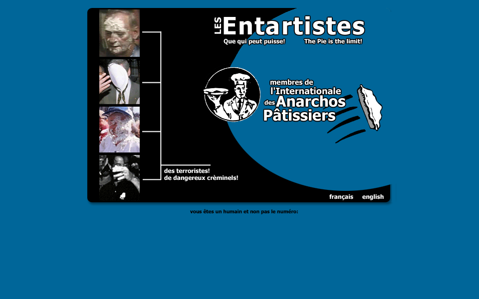 www.entartistes.ca/ screen capture