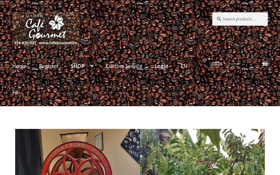 cafegourmet.ca/ screen capture