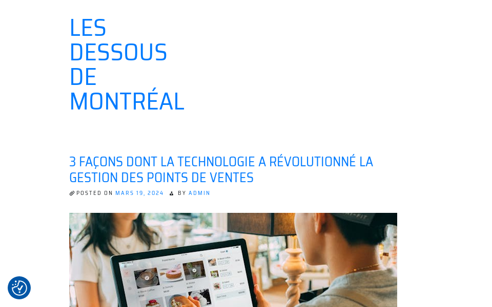 lesdessousdemontreal.com/ screen capture