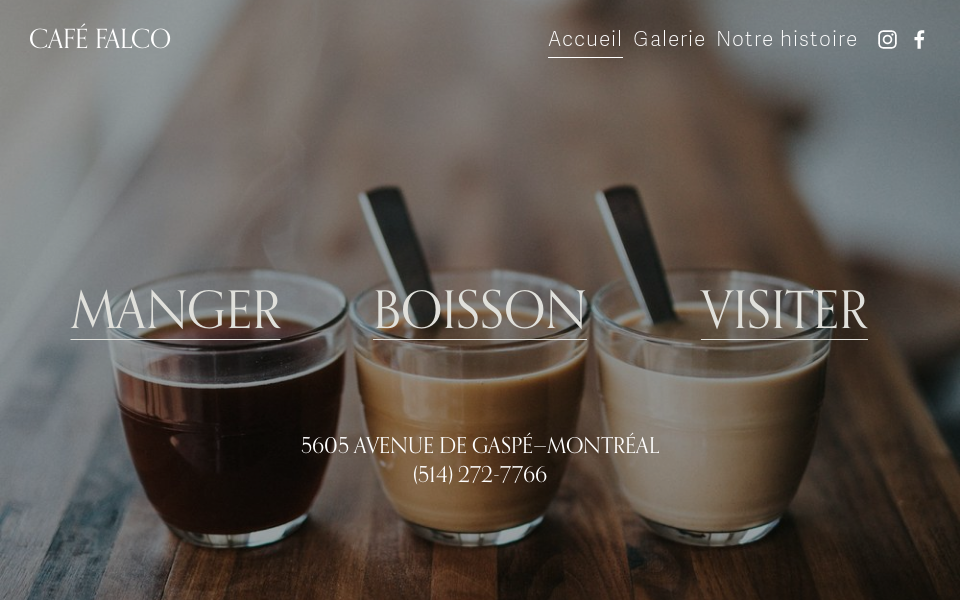 cafefalco.ca/ screen capture