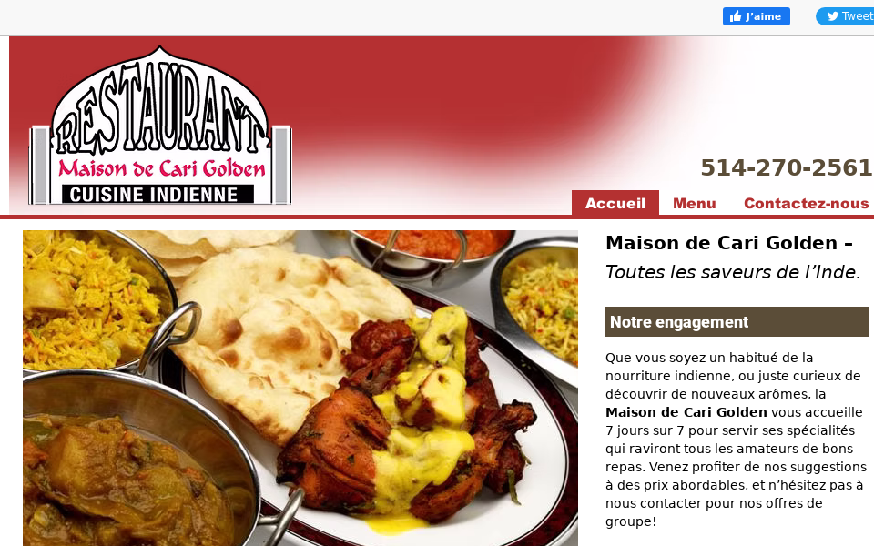 www.restaurantmaisondecarigolden.com/ screen capture