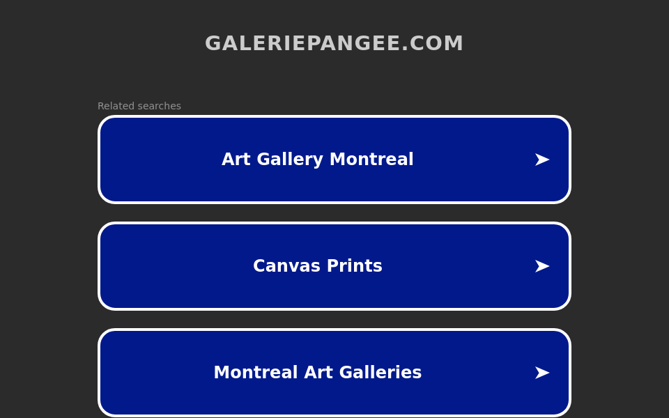 galeriepangee.com/ screen capture