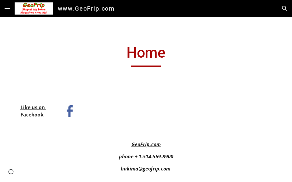 www.geofrip.com/ screen capture