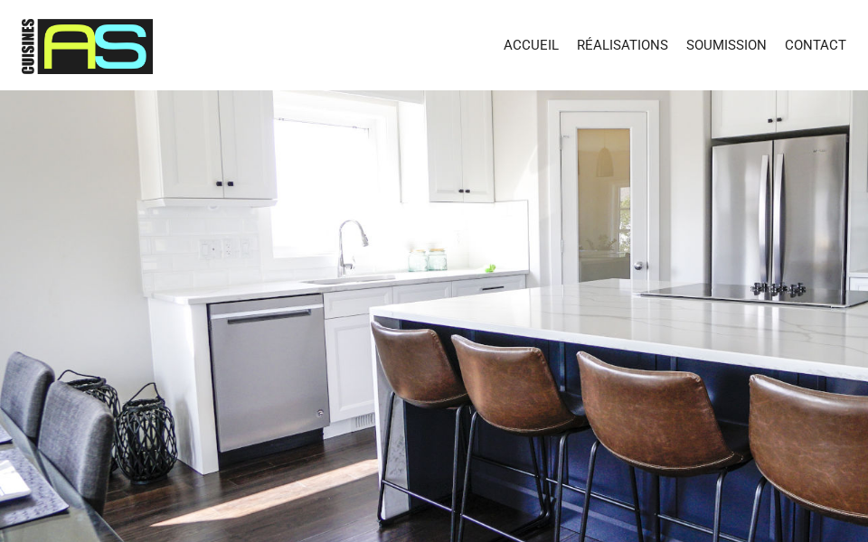 cuisinesas.ca/ screen capture