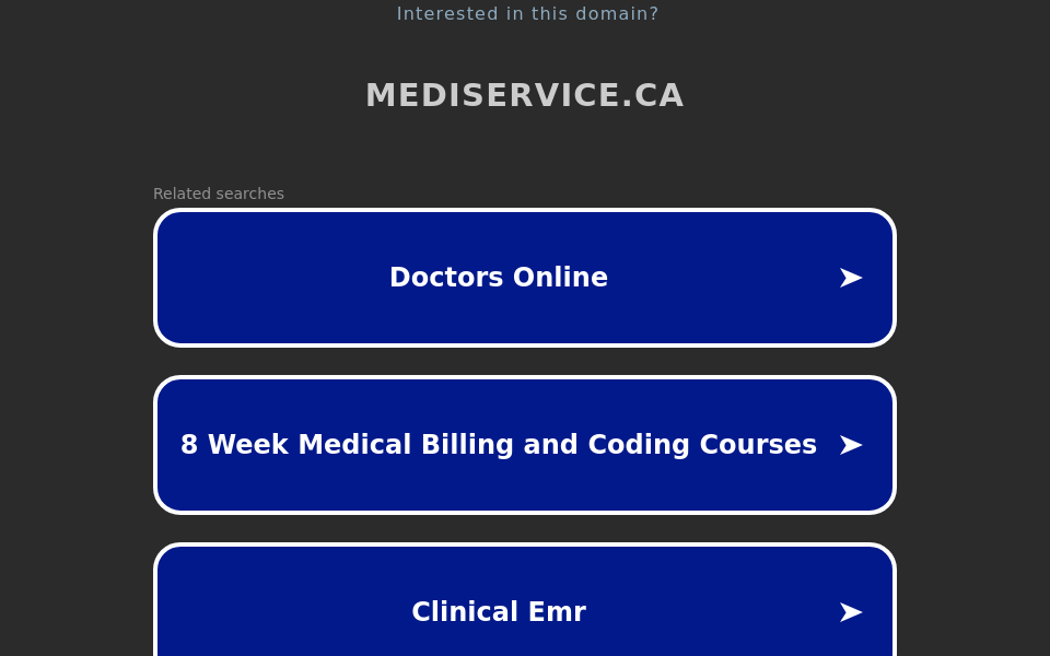 mediservice.ca/ screen capture