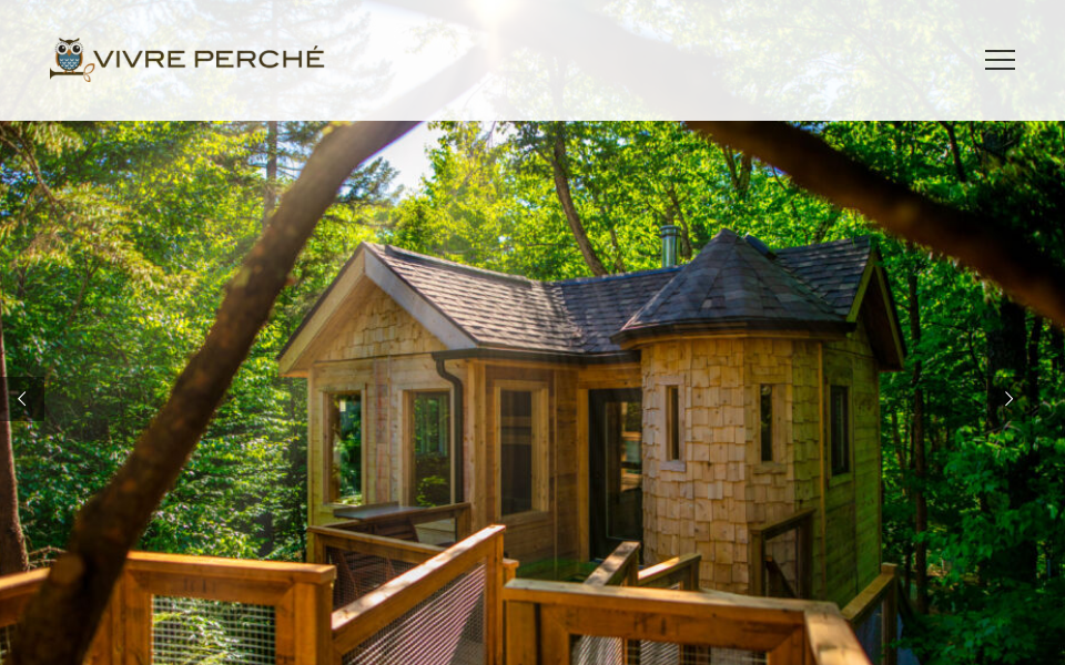 www.vivreperche.com/ screen capture