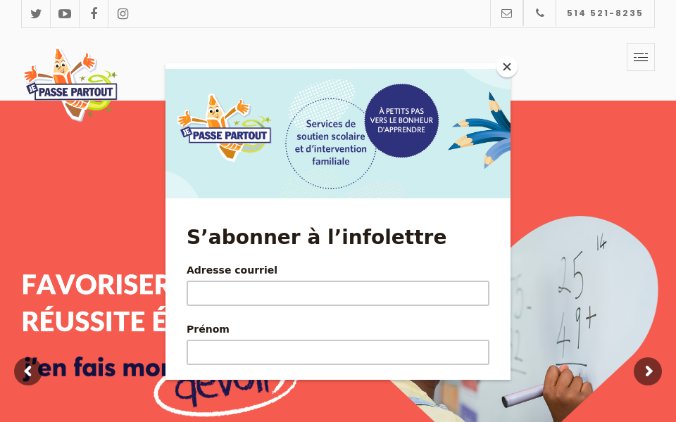 jepassepartout.org/ screen capture