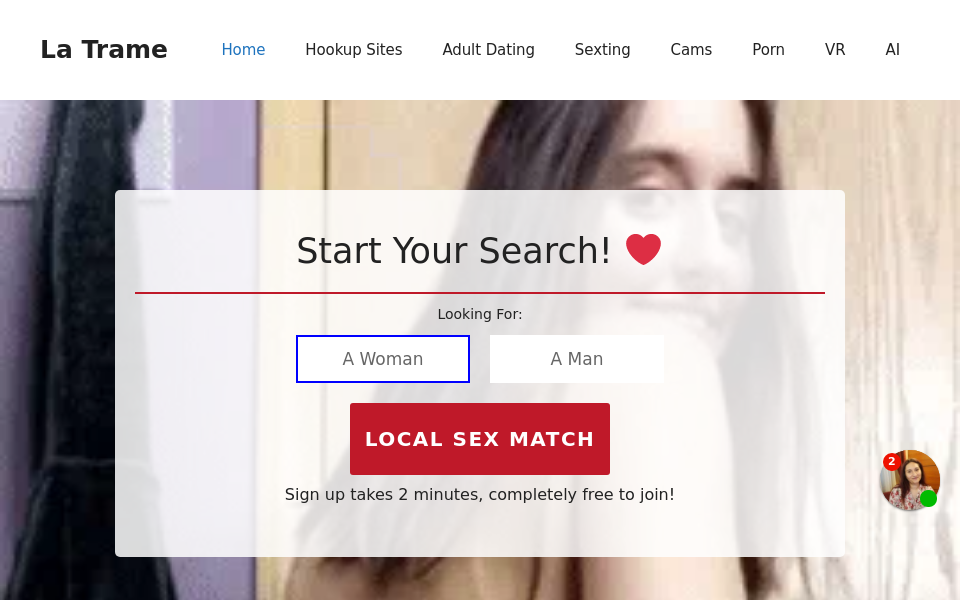 la-trame.ca/ screen capture