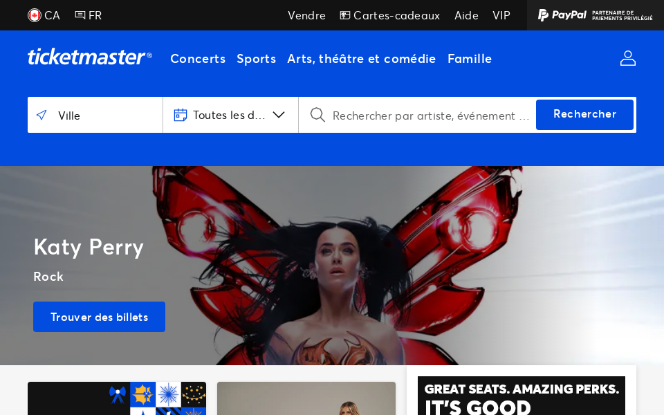 www.ticketmaster.ca/?lang=fr-ca screen capture