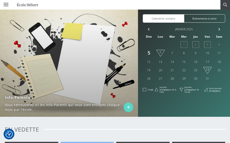 hebert.cslaval.qc.ca/ screen capture