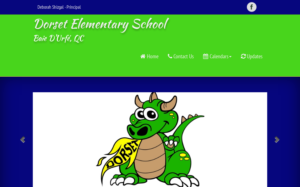 dorset.lbpsb.qc.ca/ screen capture