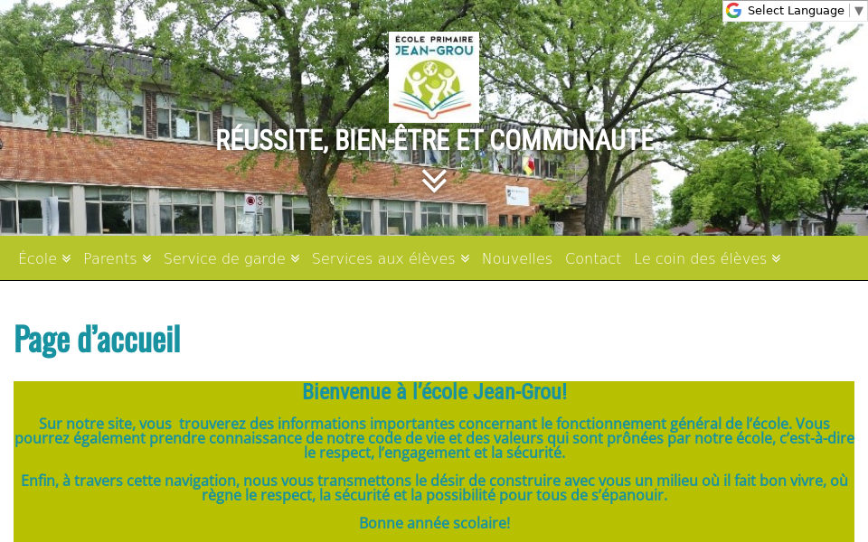 jean-grou.ecolesaintlaurent.ca/ screen capture