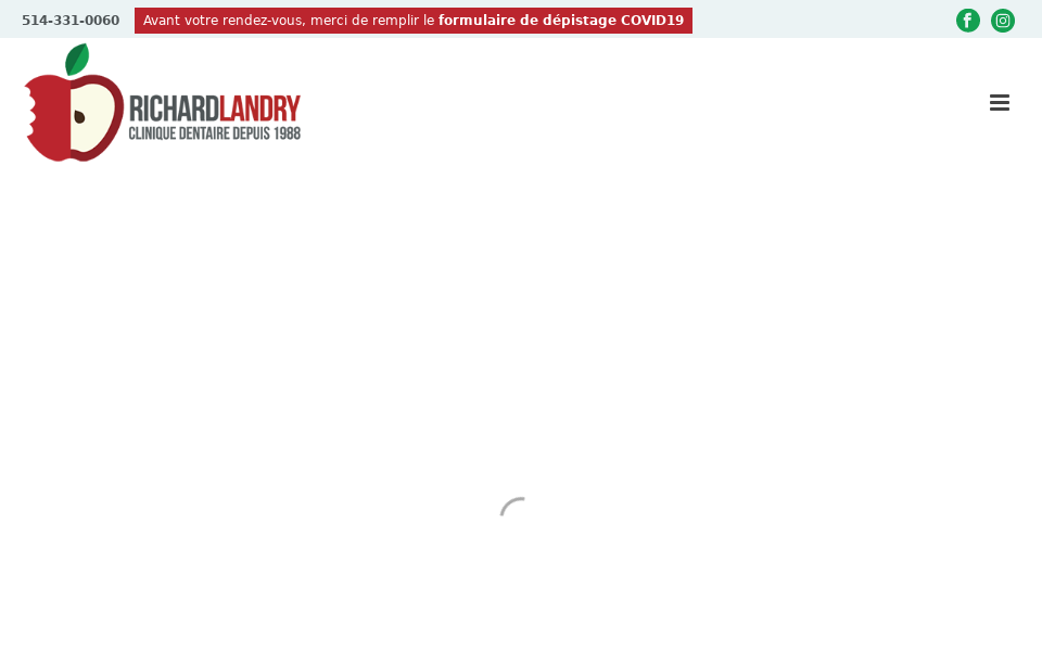 cliniquerichardlandry.com/ screen capture