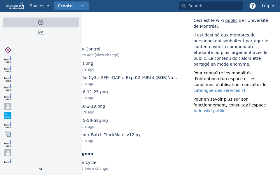 wiki.umontreal.ca/ screen capture