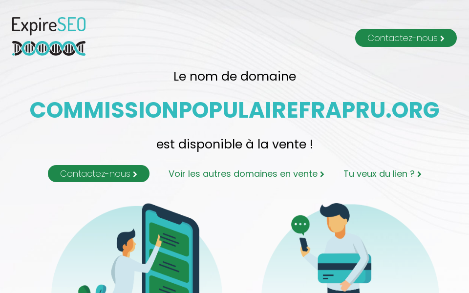 commissionpopulairefrapru.org/ screen capture