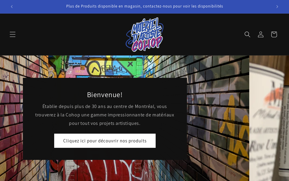 cohop-arts-et-lettres.com/ screen capture