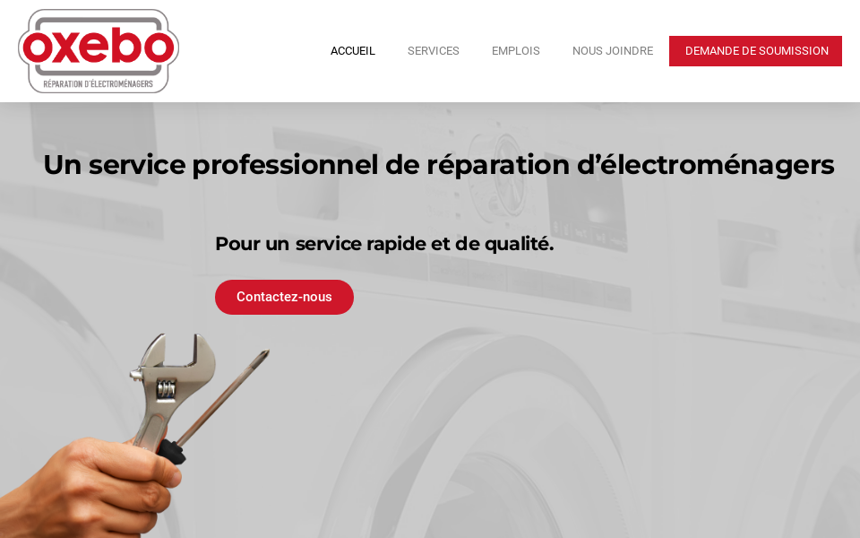 oxeboreparation.com/ screen capture