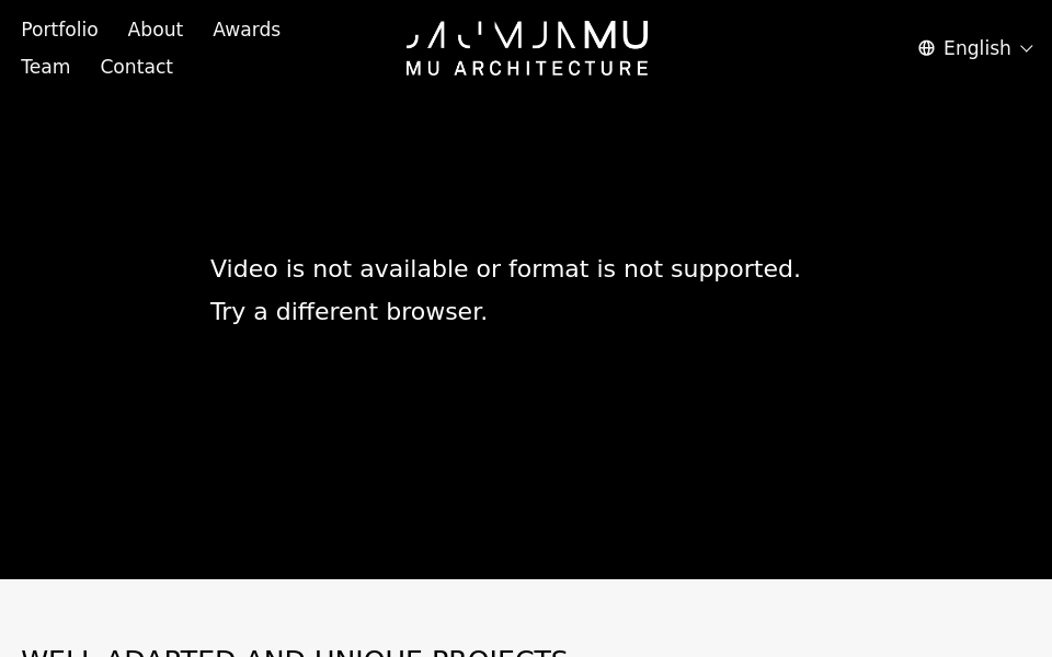 architecture-mu.com/ screen capture