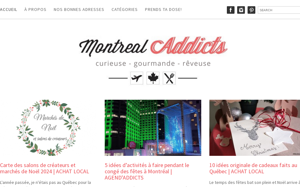 montreal-addicts.com/ screen capture