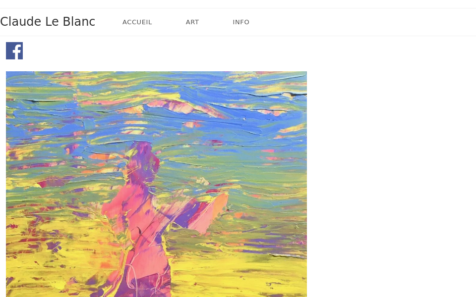 www.claudeleblanc.com screen capture