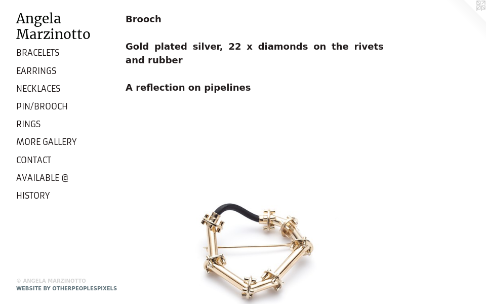 angelamarzinotto.com/ screen capture