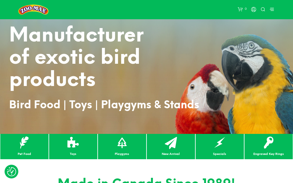 zoo-max.com/ screen capture