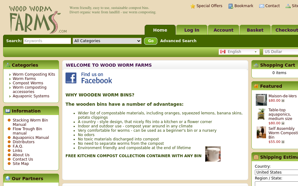 www.woodwormfarms.com/ screen capture