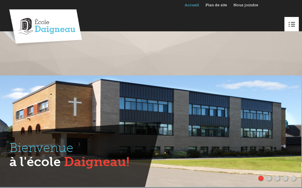 daigneau.cssdgs.gouv.qc.ca/ screen capture