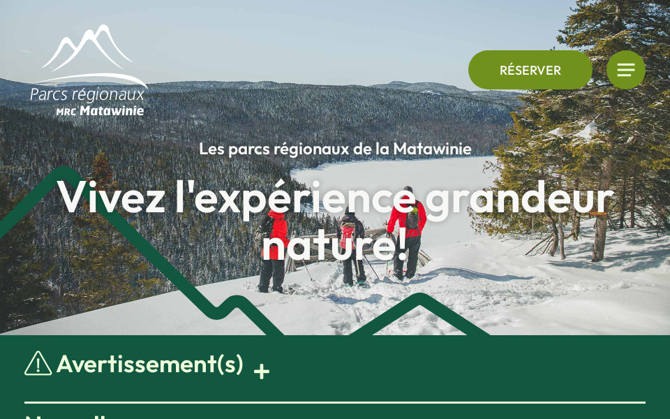 parcsregionaux.org/ screen capture