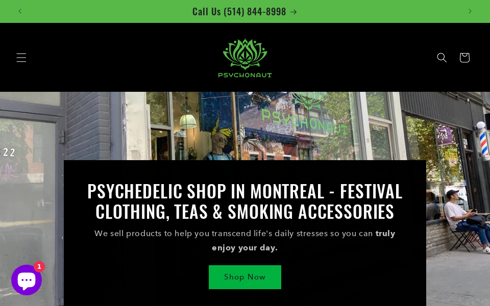 www.psychonaut.ca/ screen capture