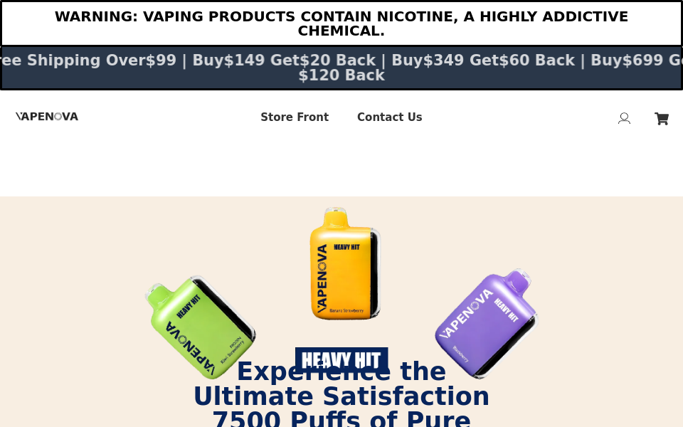 www.vapenova.ca/ screen capture