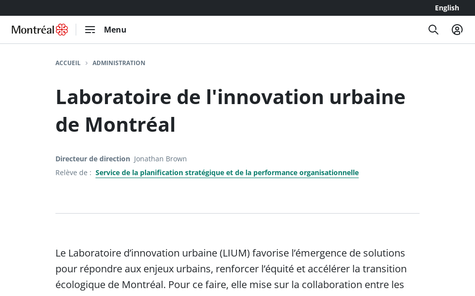 laburbain.montreal.ca screen capture