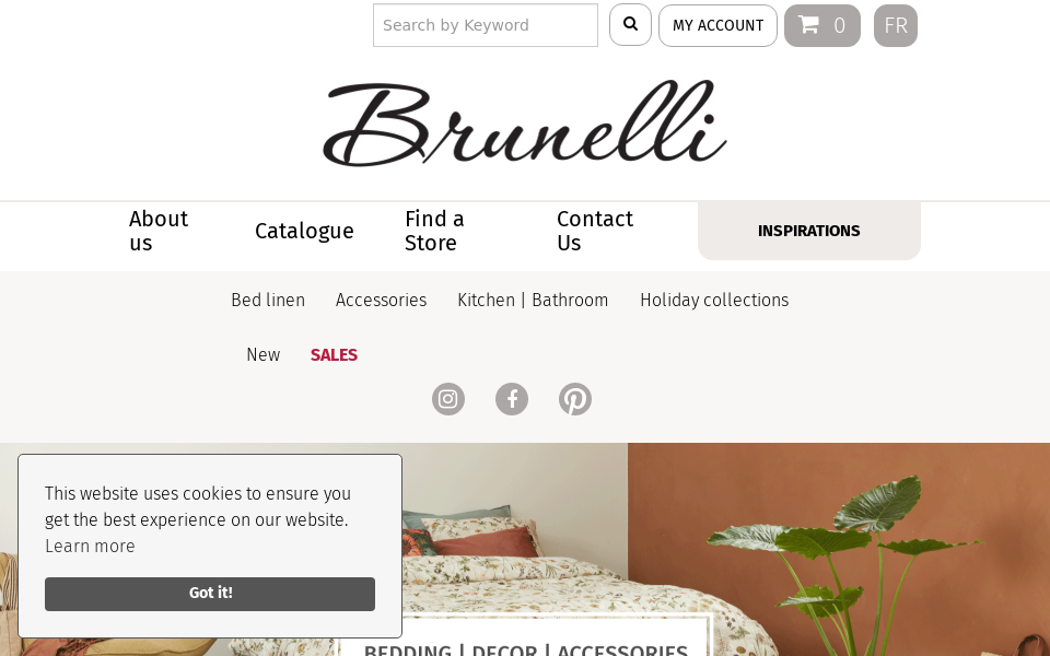 www.brunelli.ca/ screen capture