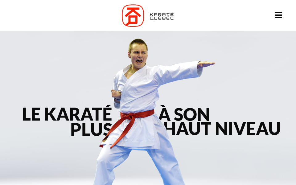 www.facebook.com/karatequebec screen capture