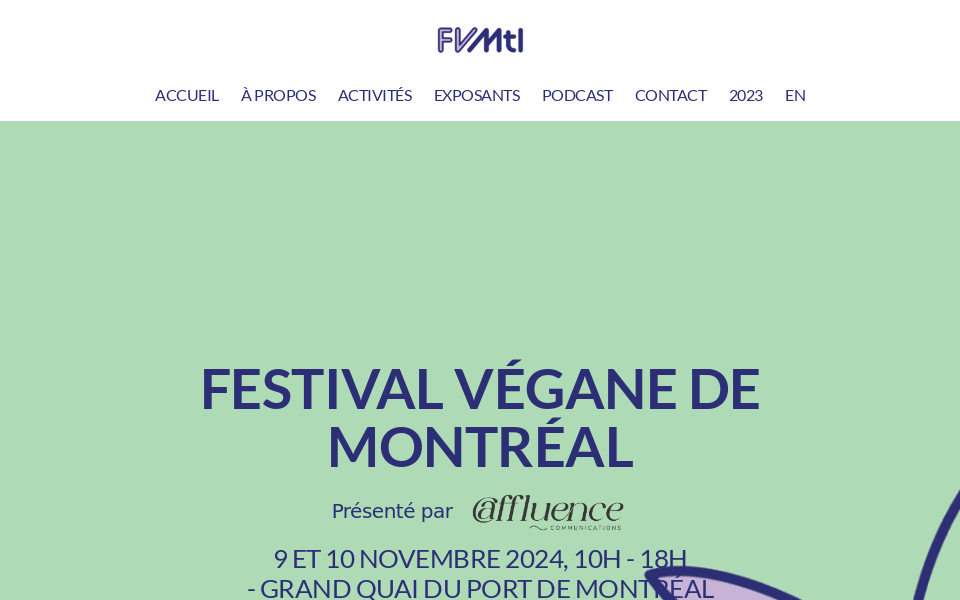 festivalveganedemontreal.com/ screen capture