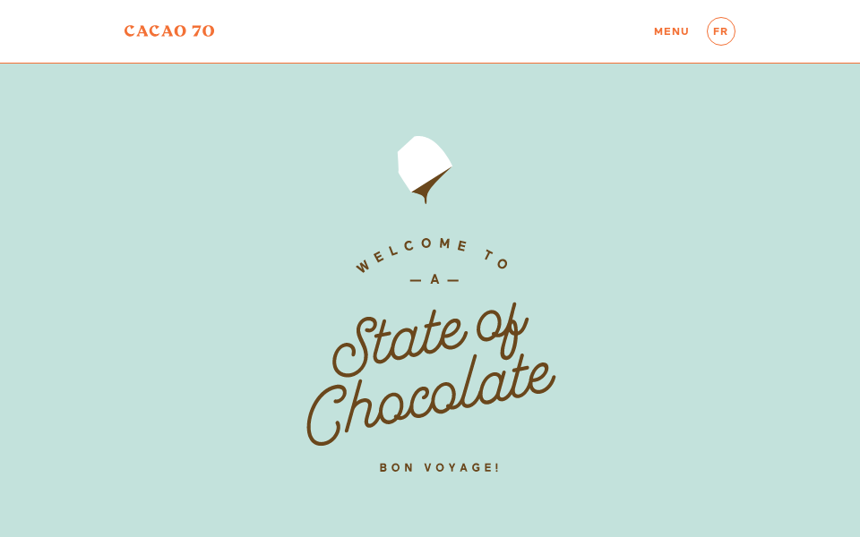 cacao70.com screen capture