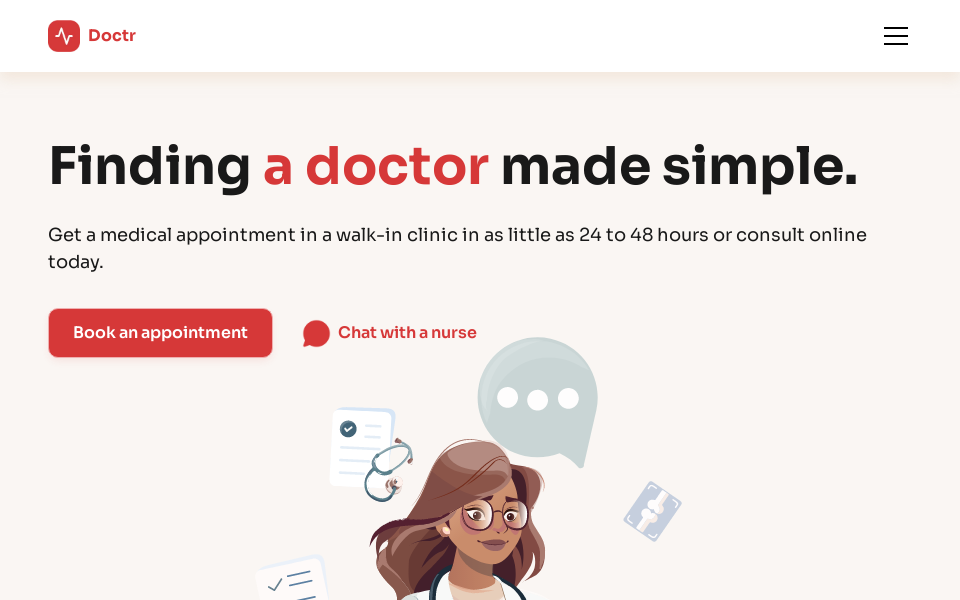 doctr.ca/ screen capture