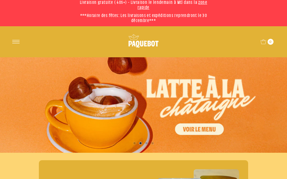 paquebot.ca/ screen capture