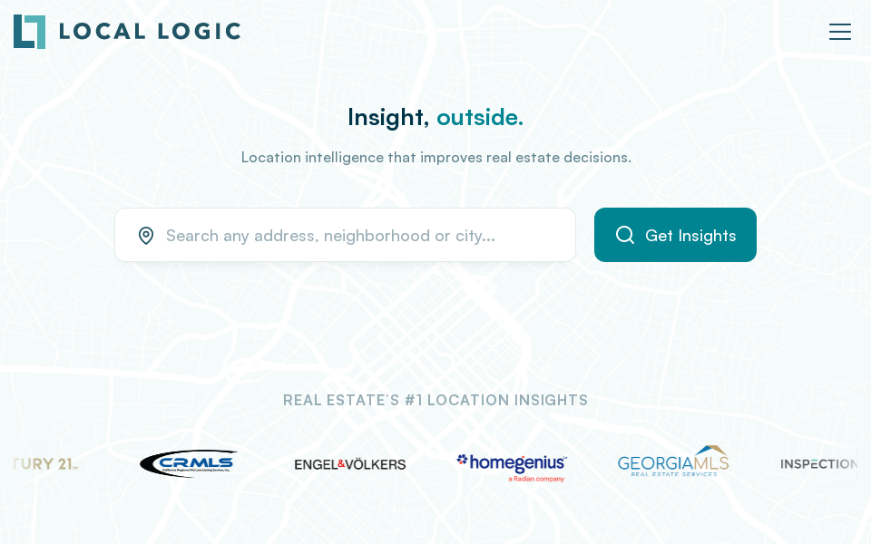 locallogic.co/ screen capture