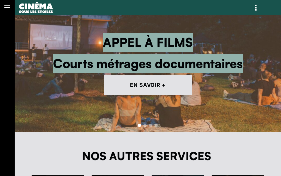 cinemasouslesetoiles.org/ screen capture