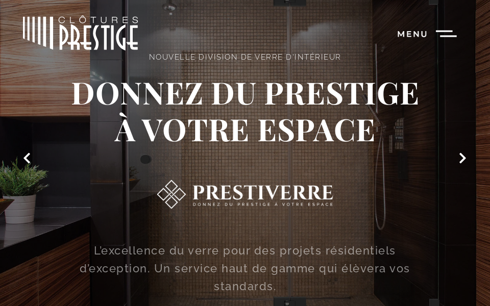 cloturesprestige.com/ screen capture