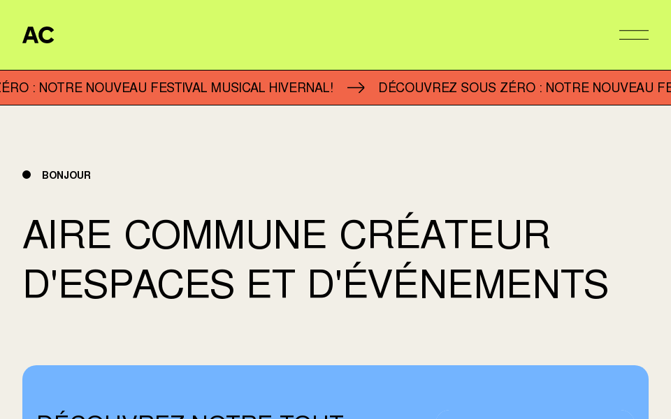 airecommune.com/ screen capture